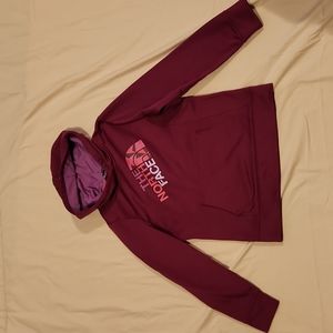 The North Face Magenta Fleece Youth Size Large (14/16) Sweatshirt